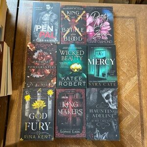 Dark Romance Books (2 for $30)